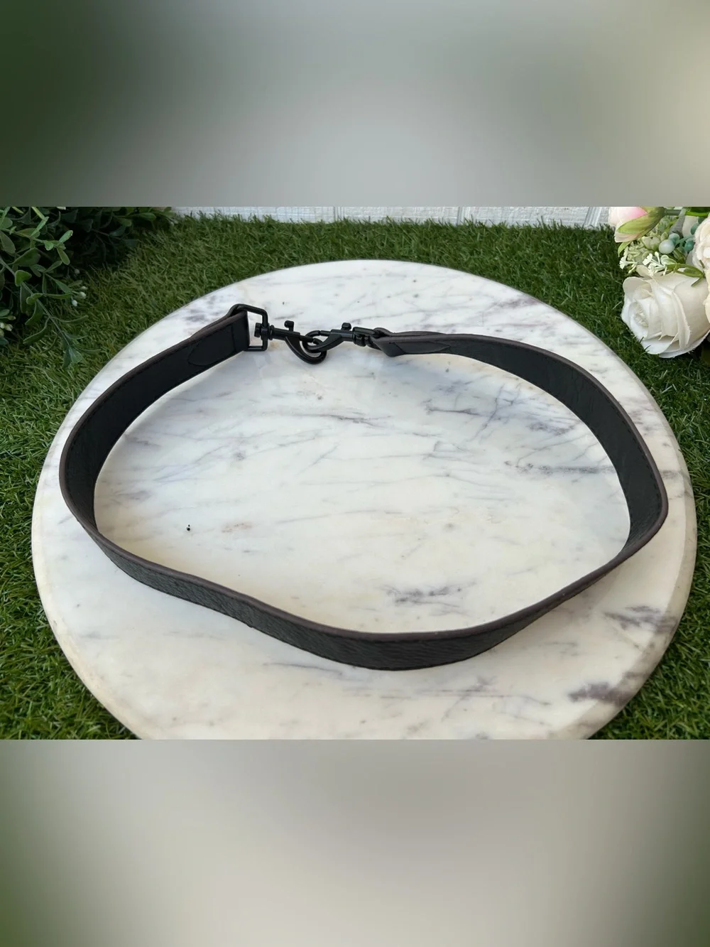 AIMEE  Kestenberg leather strap black / NEW